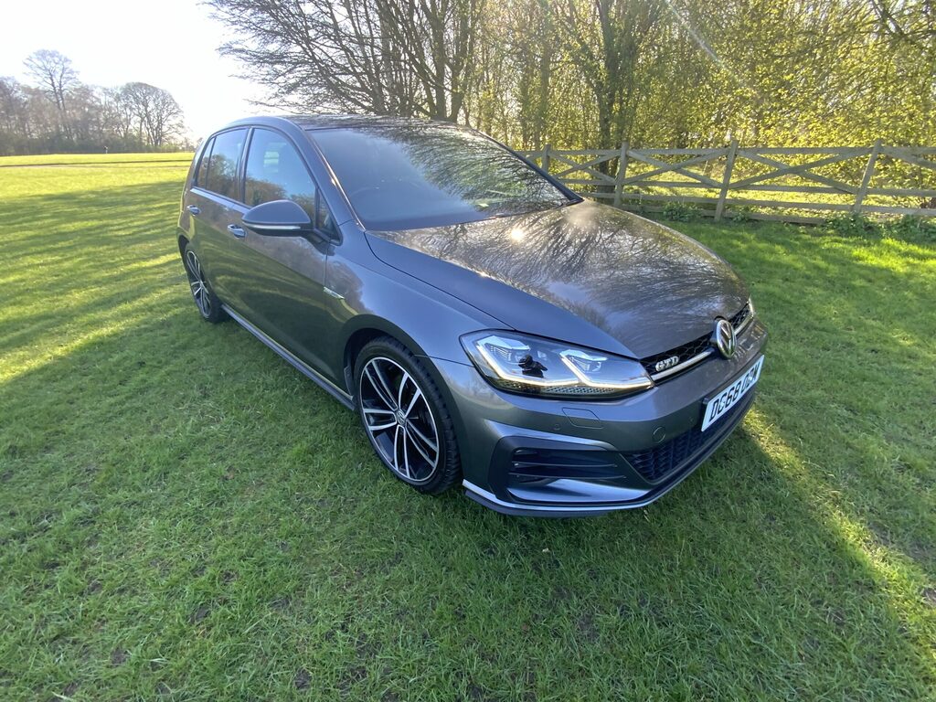Volkswagen Golf Gtd Tdi S-a 184 Bhp Hatchback DG68ODM Grey #2