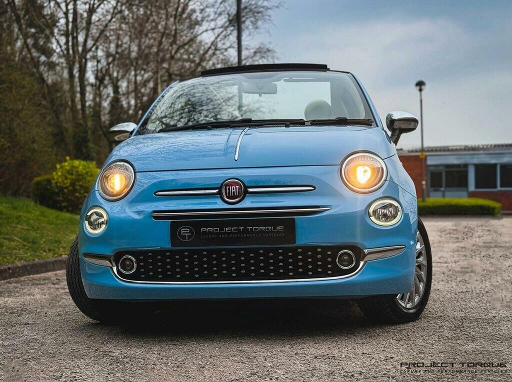 Fiat 500C 1.2 Eco Lounge Euro 6 Ss Blue