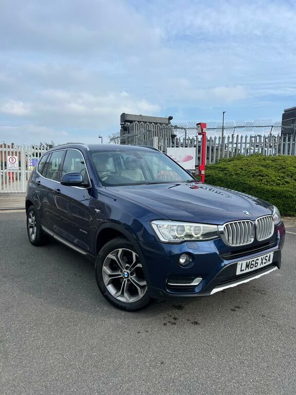 BMW X3 3.0 30D Xline Xdrive Euro 6 Ss LM66XSA Blue #2