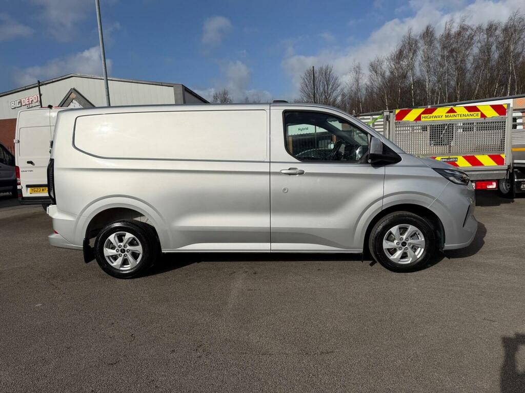 Ford Transit Custom Panel Van 2.0 300 Ecoblue Limited L1 H1 Euro BL24VCV Silver #4
