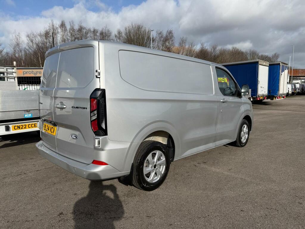 Ford Transit Custom Panel Van 2.0 300 Ecoblue Limited L1 H1 Euro BL24VCV Silver #6
