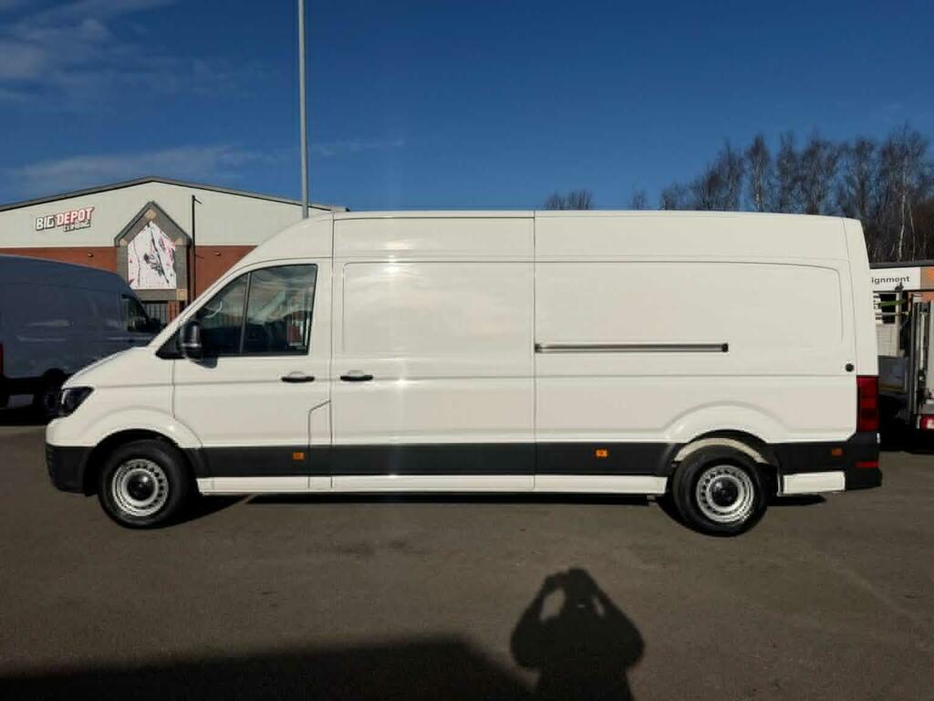 Volkswagen Crafter Panel Van 2.0 Tdi Cr35 Commerce Plus Fwd Lwb High YC74NVU White #5