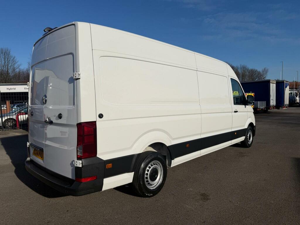 Volkswagen Crafter Panel Van 2.0 Tdi Cr35 Commerce Plus Fwd Lwb High YC74NVU White #6