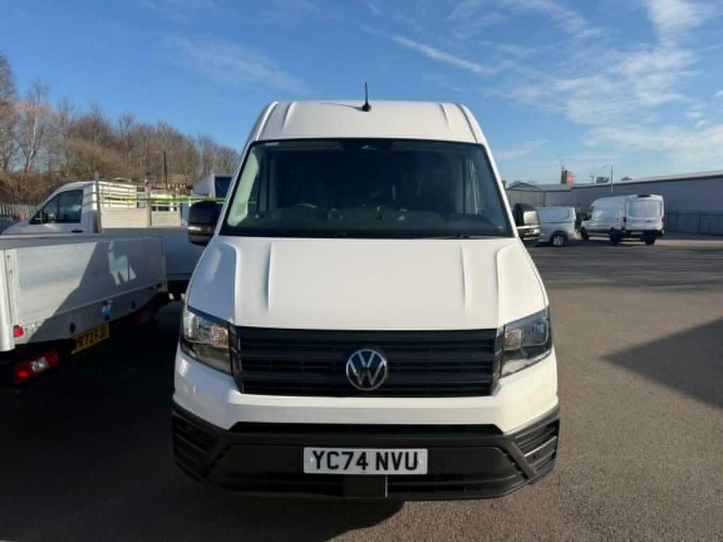Volkswagen Crafter Panel Van 2.0 Tdi Cr35 Commerce Plus Fwd Lwb High YC74NVU White #2