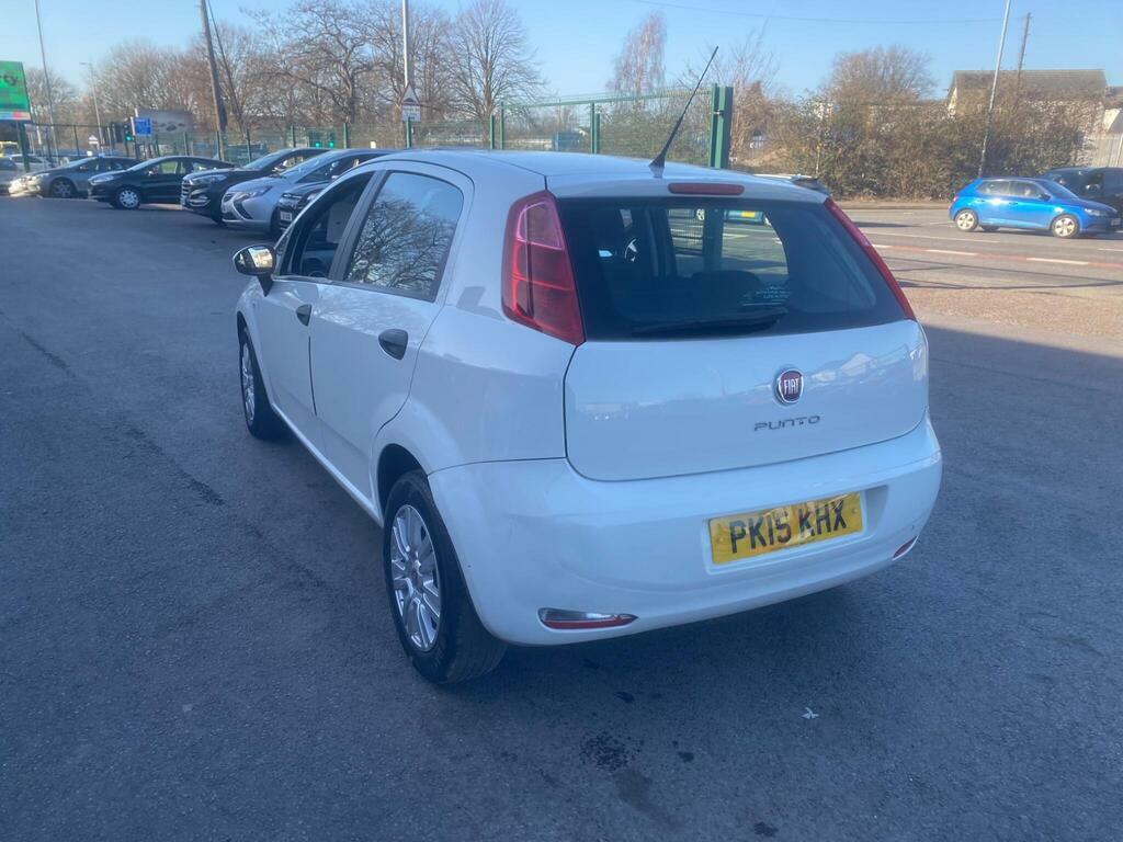 Fiat Punto 1.2 Pop Euro 6 PK15KHX White #4