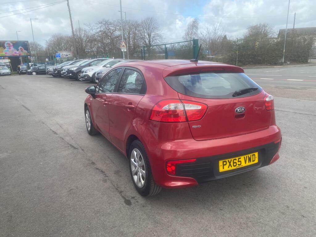 Kia RIO 1.25 1 Air Euro 6 PX65VWD Red #4