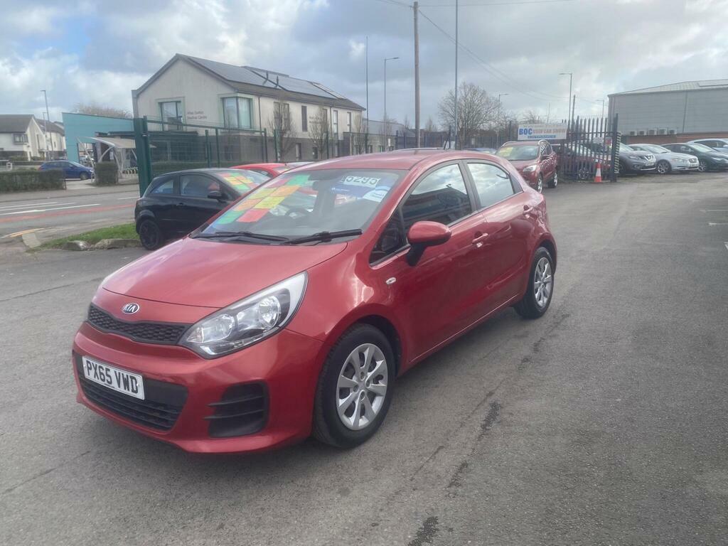 Kia RIO 1.25 1 Air Euro 6 PX65VWD Red #3