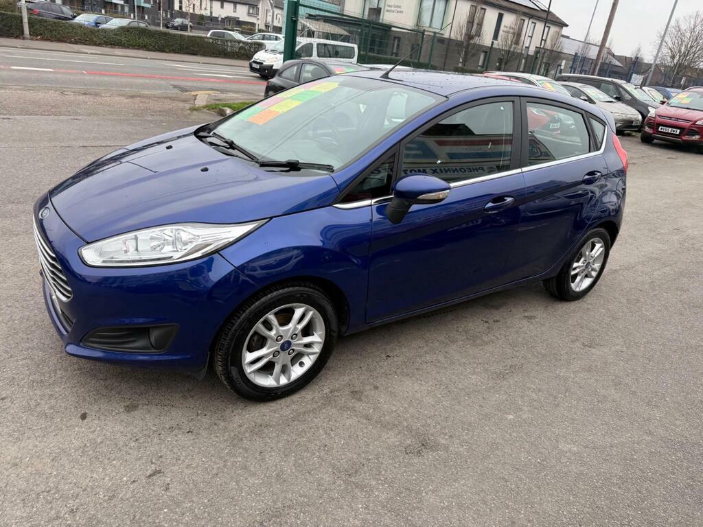Ford Fiesta 1.25 Zetec Euro 6 OE16VSF Blue #4