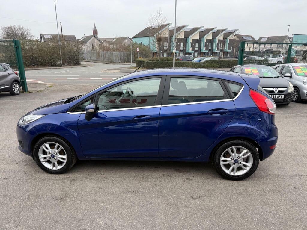 Ford Fiesta 1.25 Zetec Euro 6 OE16VSF Blue #5