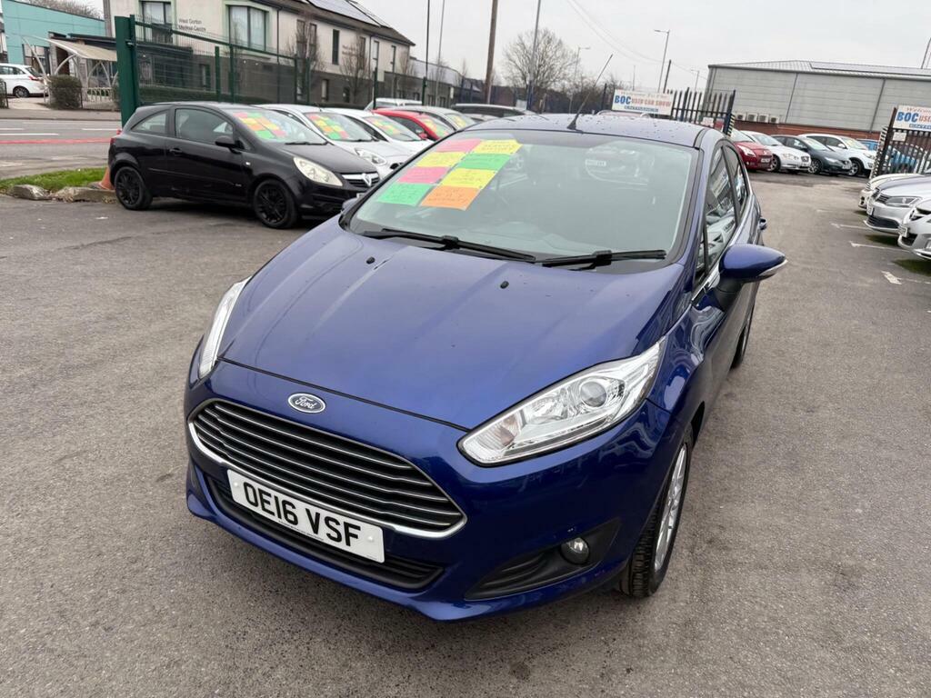 Ford Fiesta 1.25 Zetec Euro 6 OE16VSF Blue #3