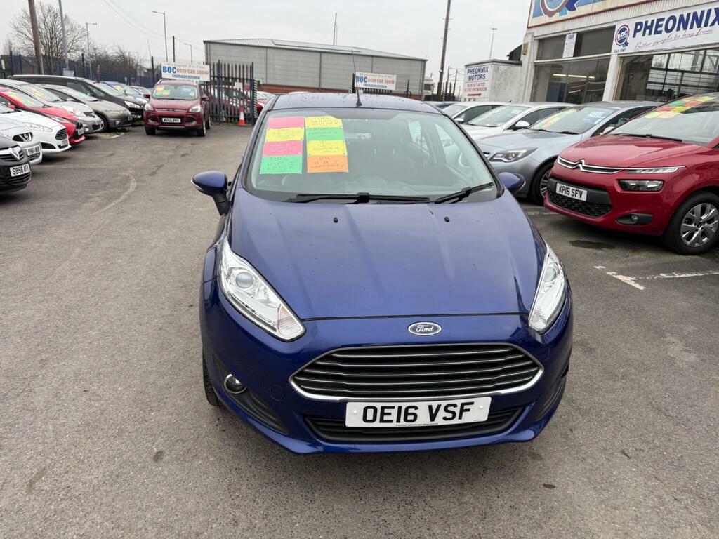Ford Fiesta 1.25 Zetec Euro 6 OE16VSF Blue #2