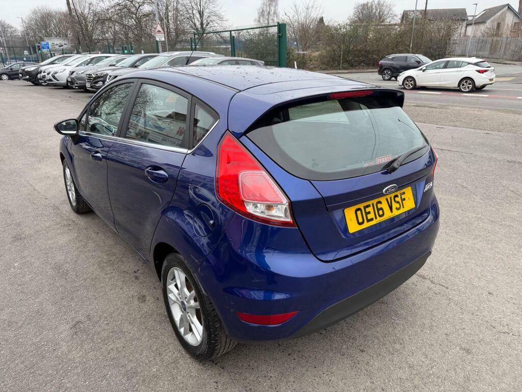 Ford Fiesta 1.25 Zetec Euro 6 OE16VSF Blue #6