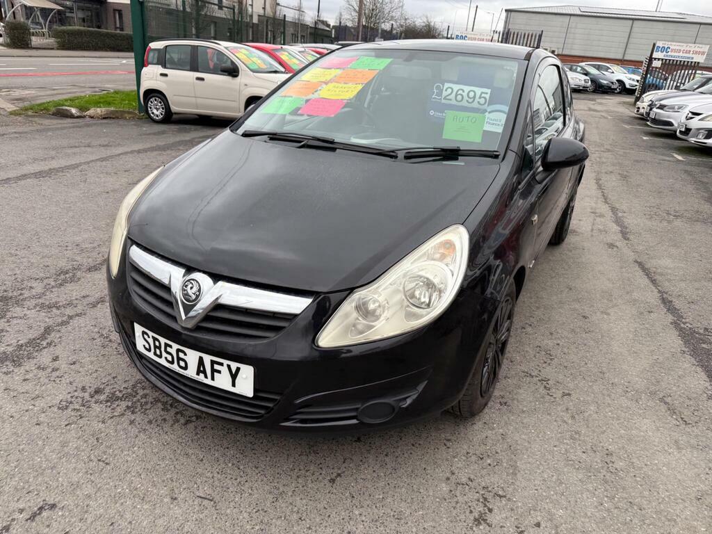 Vauxhall Corsa 1.4I 16V Club SB56AFY Black #3