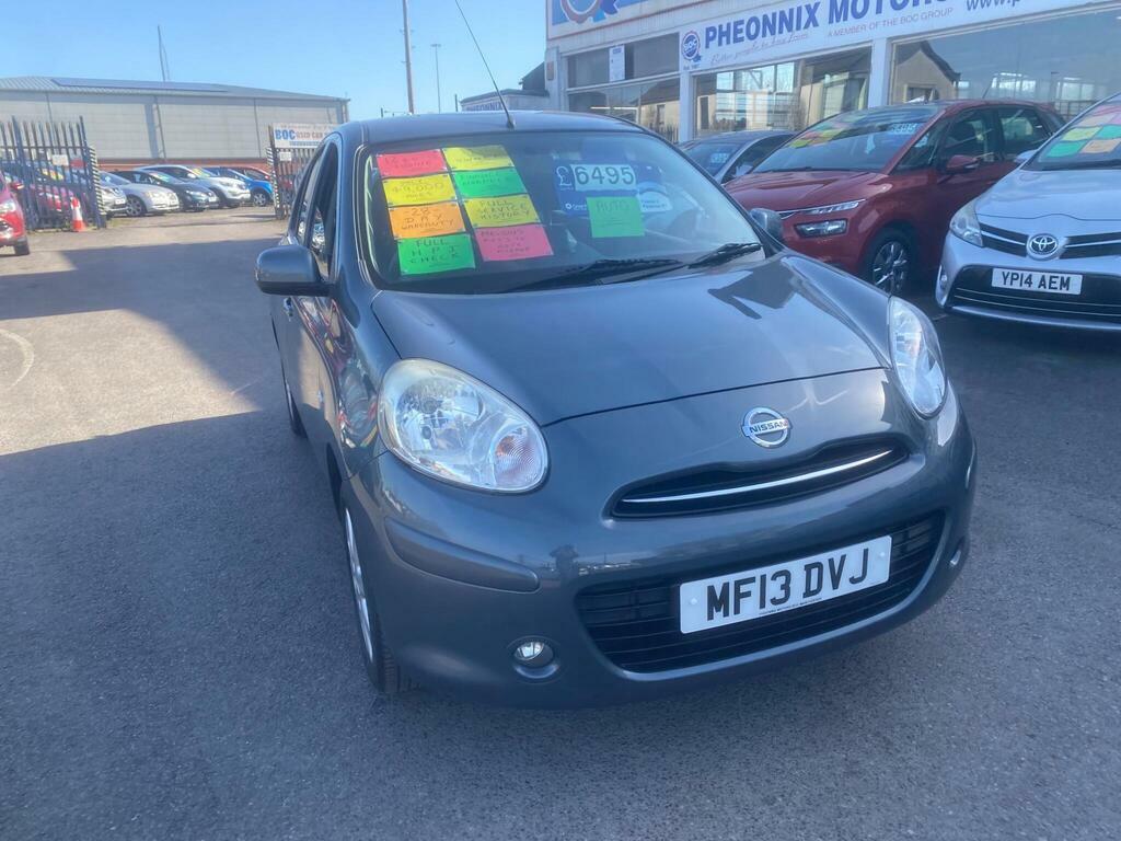 Nissan Micra 1.2 12V Acenta Cvt Euro 5 Grey