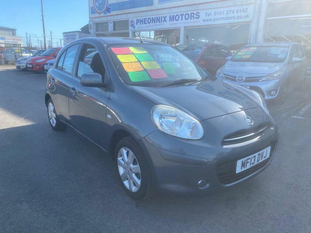 Nissan Micra 1.2 12V Acenta Cvt Euro 5 MF13DVJ Grey #6