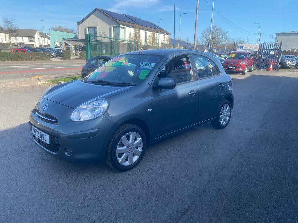 Nissan Micra 1.2 12V Acenta Cvt Euro 5 MF13DVJ Grey #3