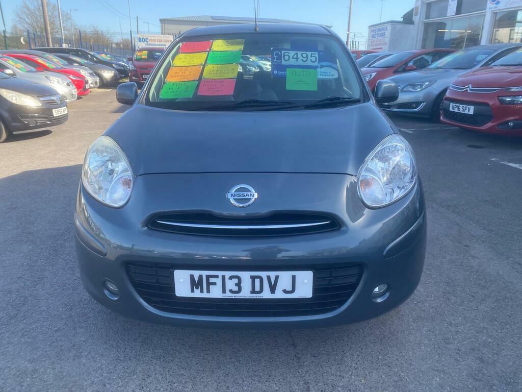Nissan Micra 1.2 12V Acenta Cvt Euro 5 MF13DVJ Grey #2