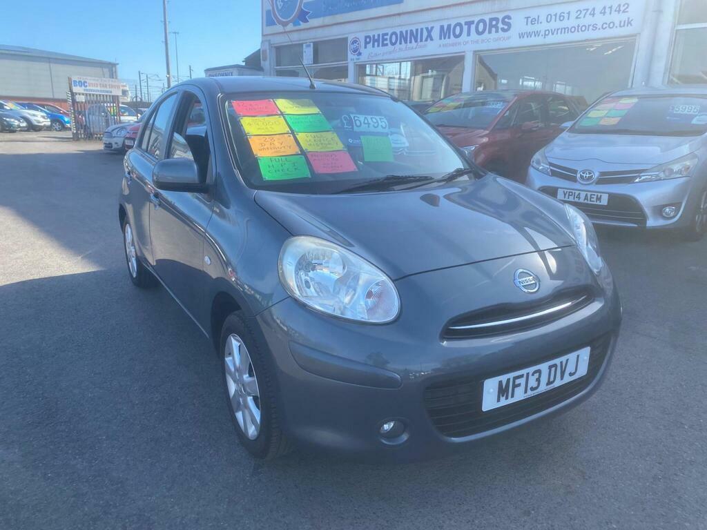 Nissan Micra 1.2 12V Acenta Cvt Euro 5 MF13DVJ Grey #5