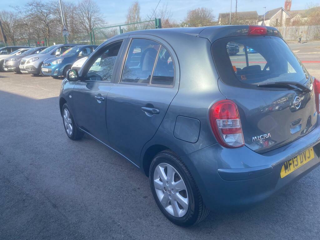 Nissan Micra 1.2 12V Acenta Cvt Euro 5 MF13DVJ Grey #4