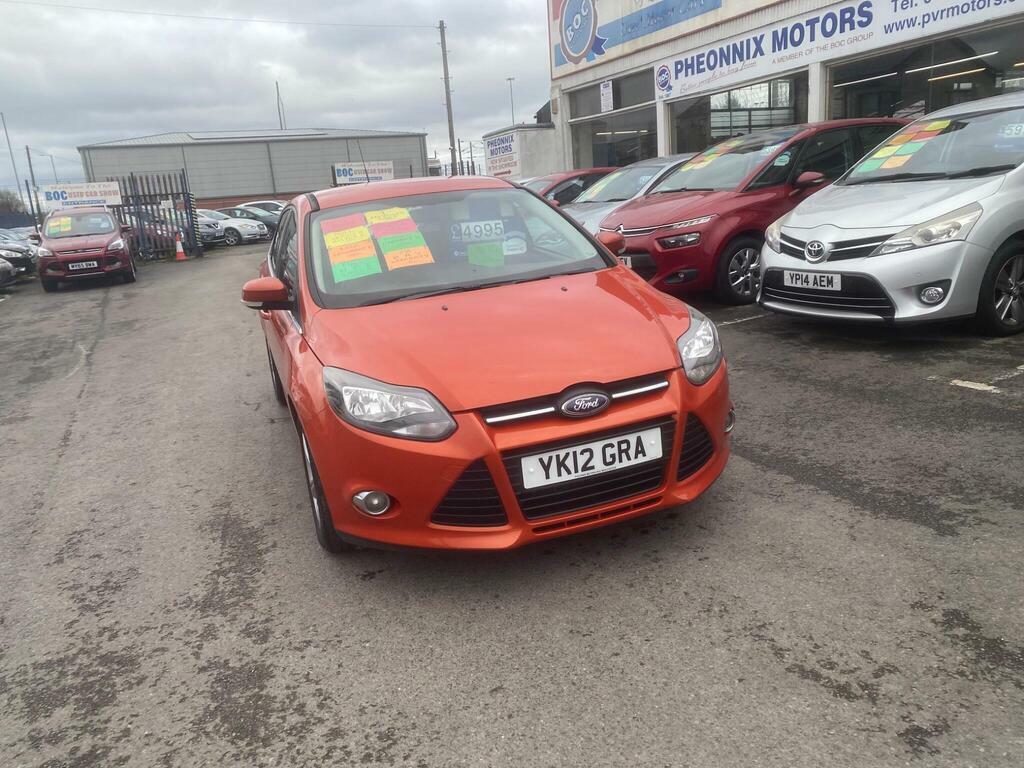 Ford Focus 1.6 Zetec Powershift Euro 5 YK12GRA Red #2