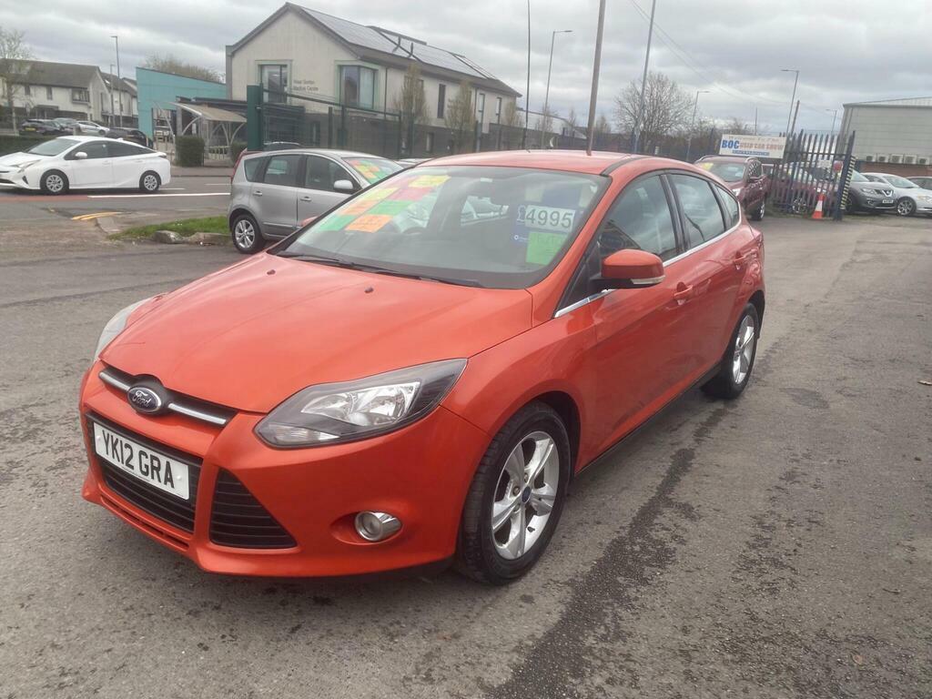 Ford Focus 1.6 Zetec Powershift Euro 5 YK12GRA Red #3
