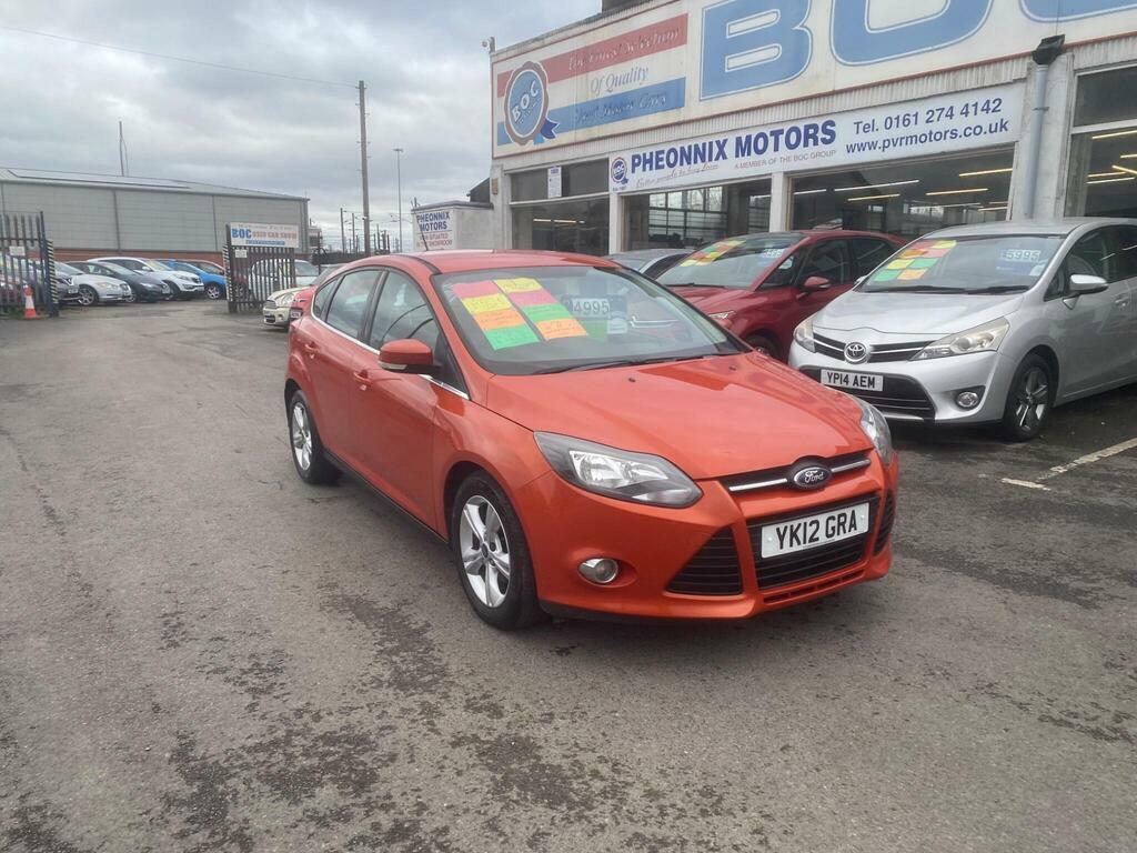 Ford Focus 1.6 Zetec Powershift Euro 5 YK12GRA Red #6