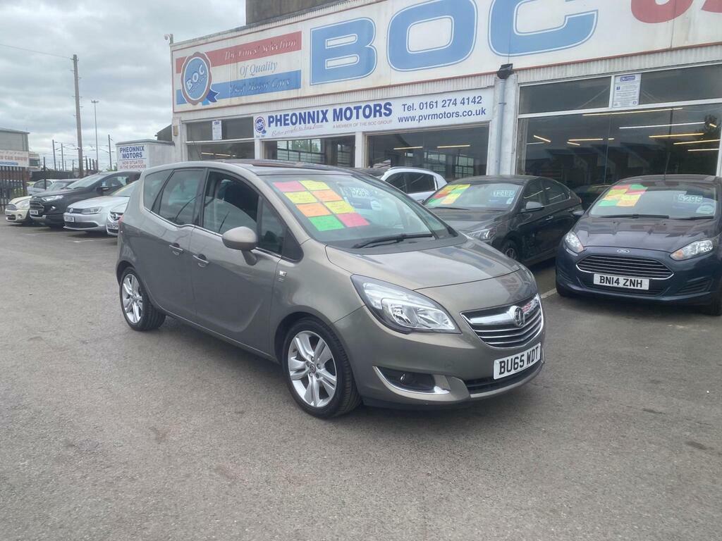 Vauxhall Meriva 1.4I Turbo Se Euro 6 Brown