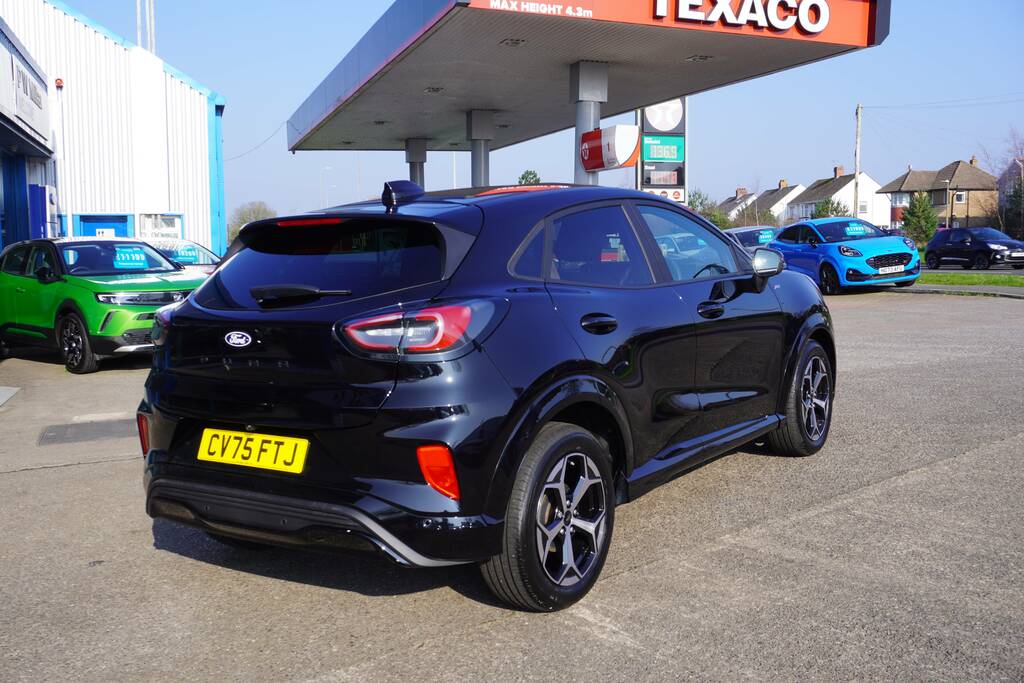 Ford Puma 1.0T Ecoboost Mhev St-line Euro 6 Ss CV75FTJ Black #2