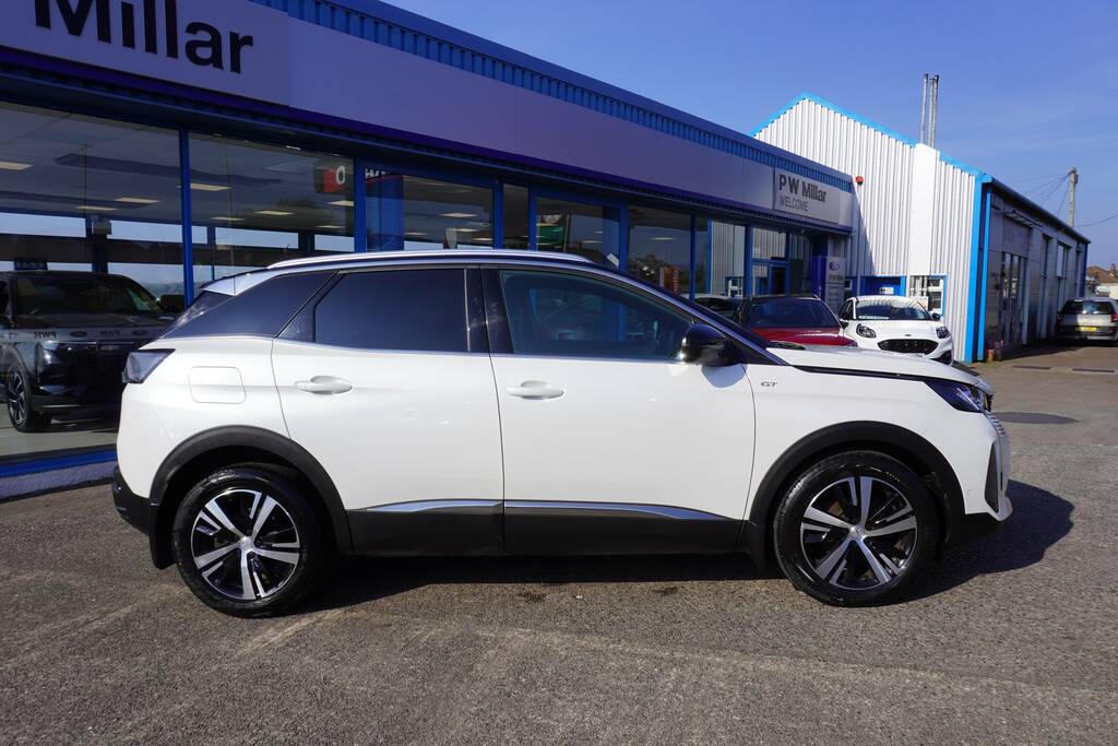 Peugeot 3008 1.5 Bluehdi Gt Suv Eat Euro 6 Ss 13 YGZ2255 White #2