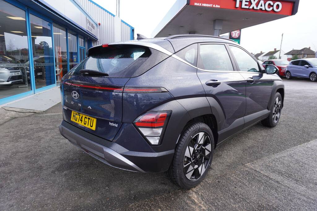 Hyundai Kona 1.6 H-gdi Advance Dct Euro 6 Ss HG74GTU Blue #3