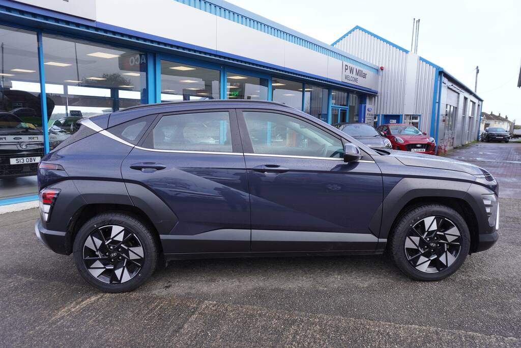 Hyundai Kona 1.6 H-gdi Advance Dct Euro 6 Ss HG74GTU Blue #2