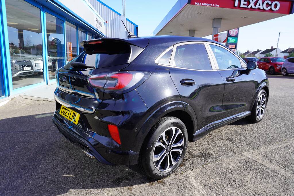 Ford Puma 1.0T Ecoboost Mhev St-line Euro 6 Ss 5Dr, Priva CU23LHL Black #2