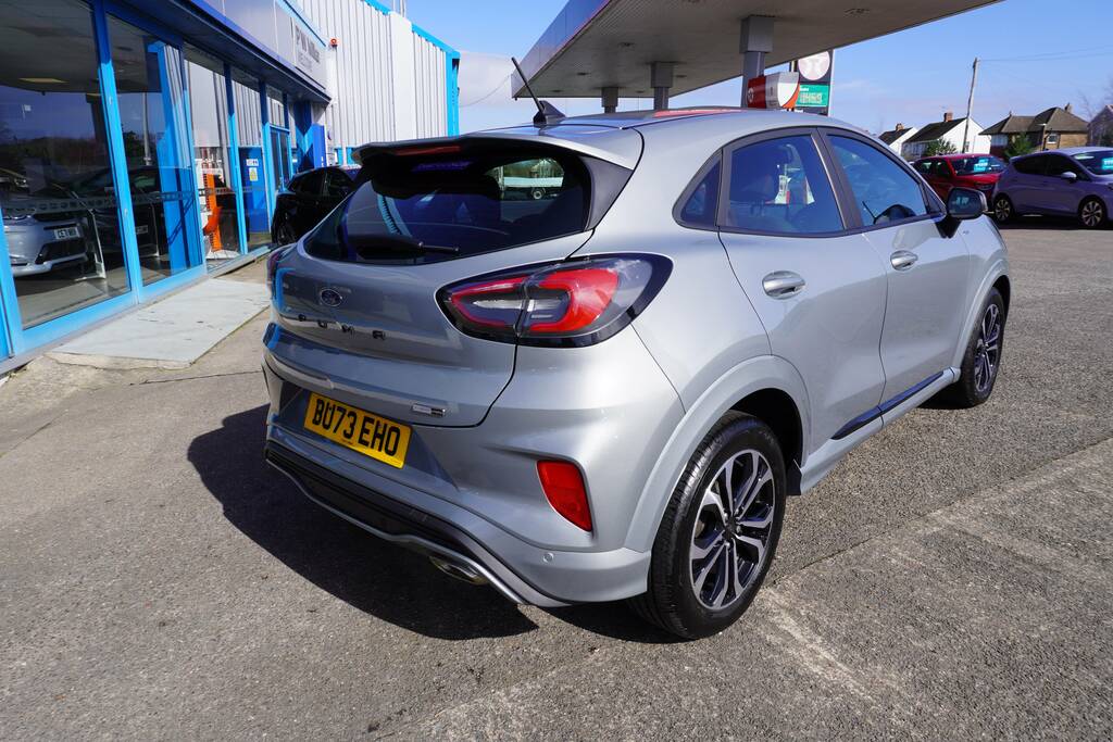 Ford Puma 1.0T Ecoboost Mhev St-line Euro 6 Ss BU73EHO Silver #3