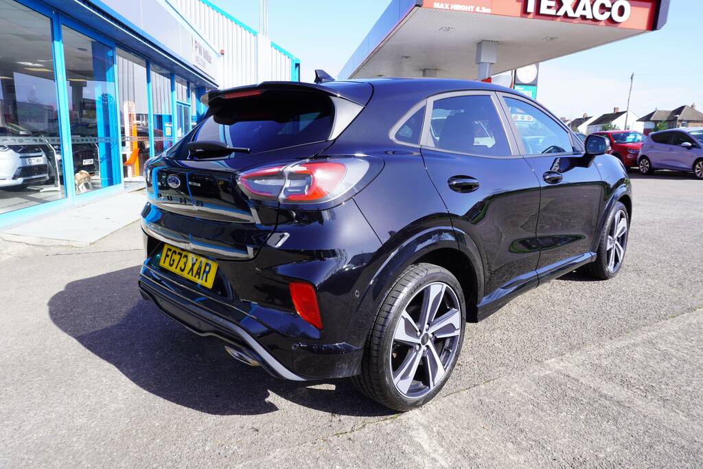 Ford Puma 1.0T Ecoboost Mhev St-line X Euro 6 Ss 5Dr, 155 FG73XAR Black #2