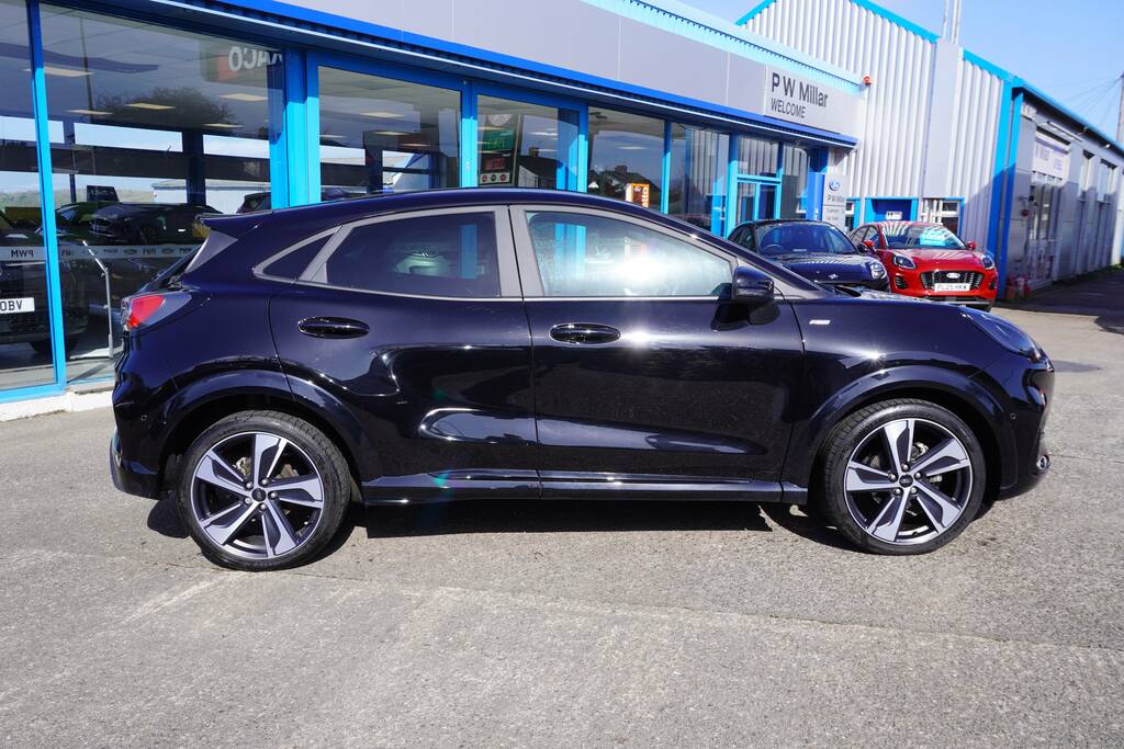 Ford Puma 1.0T Ecoboost Mhev St-line X Euro 6 Ss 5Dr, 155 Black