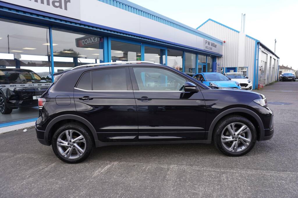Volkswagen T-Cross 1.5 Tsi Evo R-line Dsg Euro 6 Ss WR74BRX Black #2