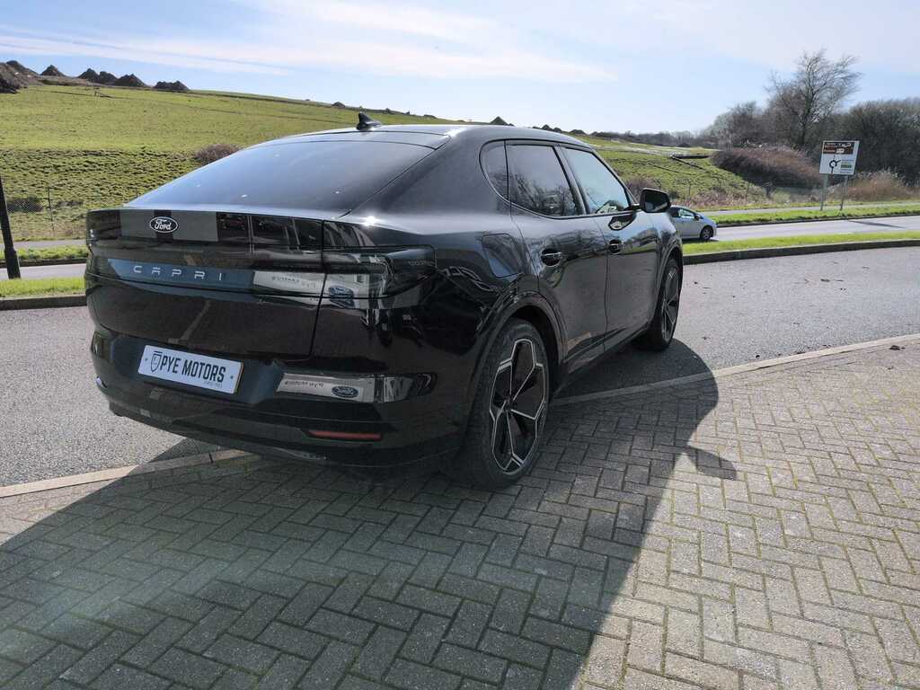 Ford Capri Extended Range 77Kwh Premium Suv PJ74HHD Black #4