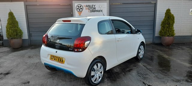 Peugeot 108 1.0 Active Hatchback Euro 6 68 MF67EAX White #2