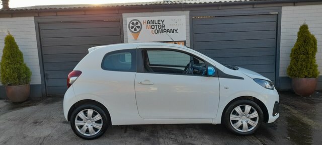 Peugeot 108 1.0 Active Hatchback Euro 6 68 MF67EAX White #3