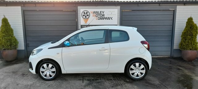 Peugeot 108 1.0 Active Hatchback Euro 6 68 MF67EAX White #4