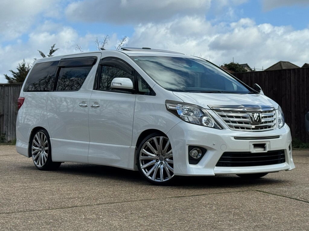 Toyota Alphard Alphard 240S Golden Eyes 2.4L 13-13, White