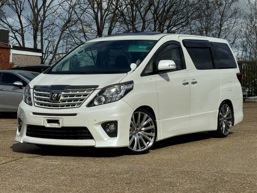 Toyota Alphard Alphard 240S Golden Eyes 2.4L 13-13, White #3
