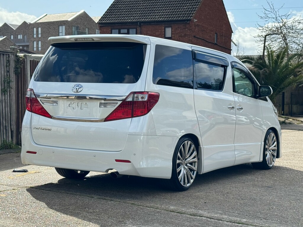 Toyota Alphard Alphard 240S Golden Eyes 2.4L 13-13, White #4