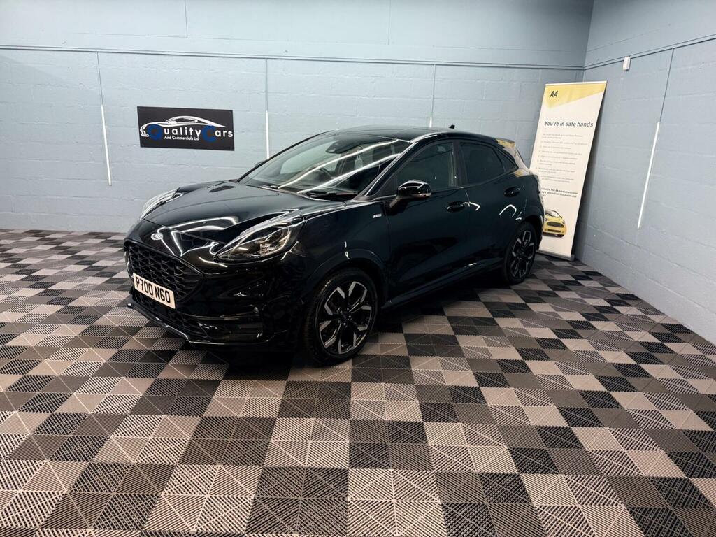 Ford Puma 1.0T Ecoboost Mhev St-line X Euro 6 Ss P700NGO Black #5
