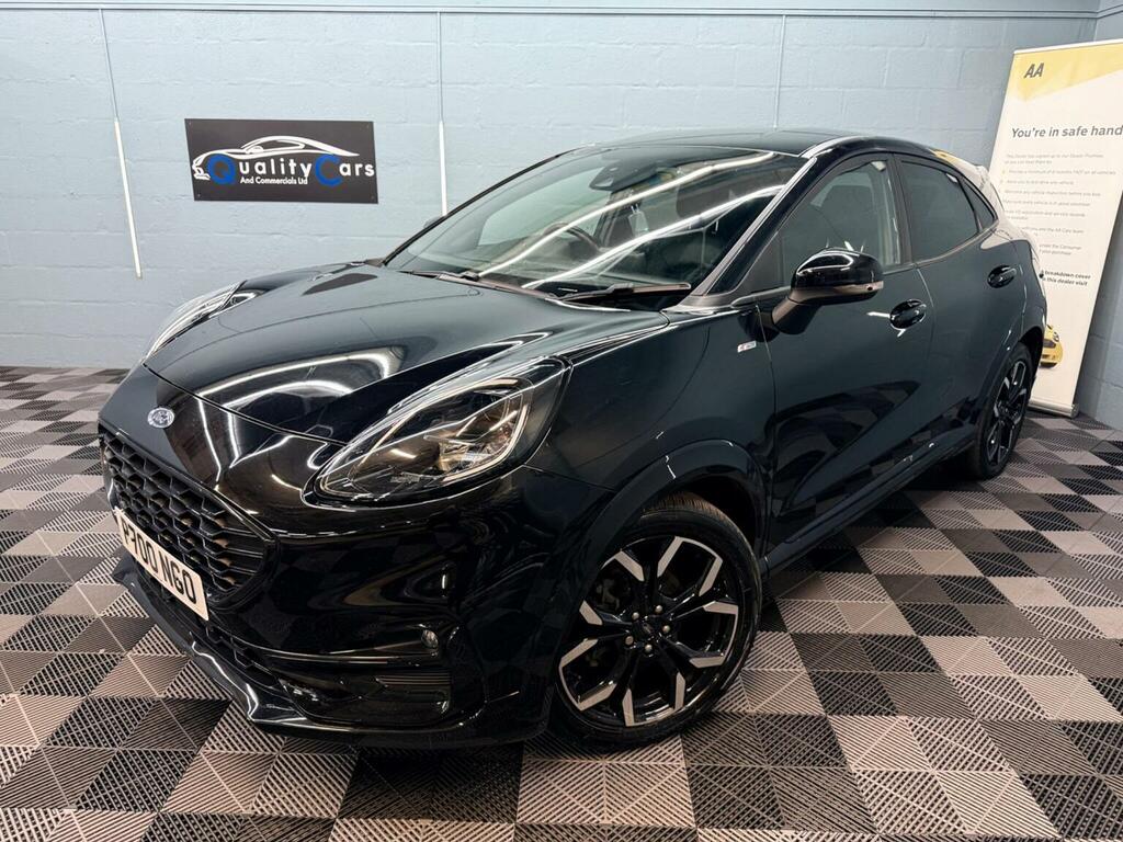 Ford Puma 1.0T Ecoboost Mhev St-line X Euro 6 Ss P700NGO Black