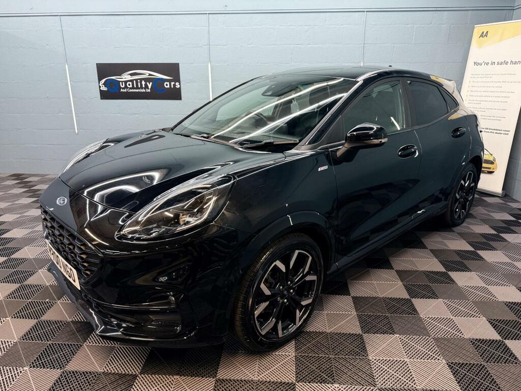 Ford Puma 1.0T Ecoboost Mhev St-line X Euro 6 Ss P700NGO Black #6