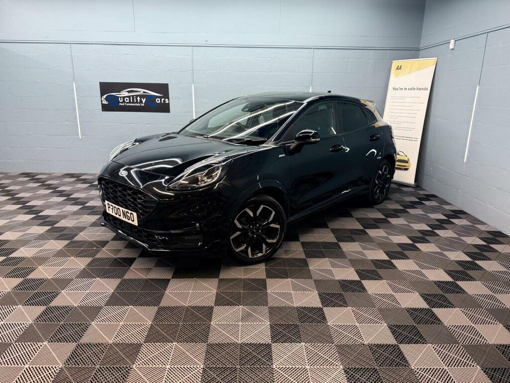 Ford Puma 1.0T Ecoboost Mhev St-line X Euro 6 Ss P700NGO Black #3