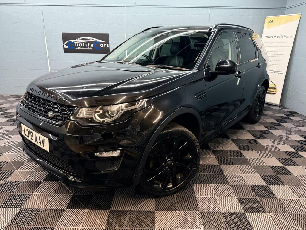 Land Rover Discovery Sport 2.0 Td4 Hse Dynamic Lux 4Wd Euro 6 Ss Black