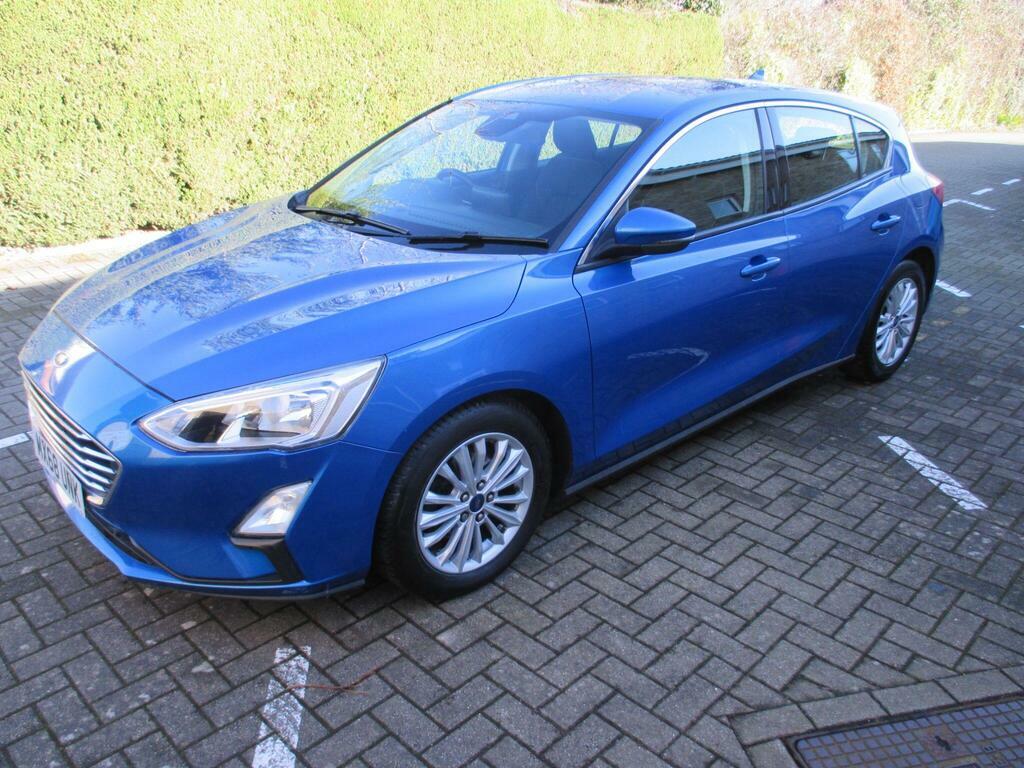Ford Focus 1.0T Ecoboost Titanium Euro 6 S S MX68UNK Blue #2
