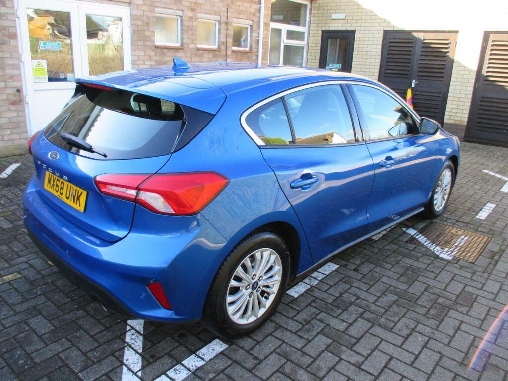 Ford Focus 1.0T Ecoboost Titanium Euro 6 S S MX68UNK Blue #5